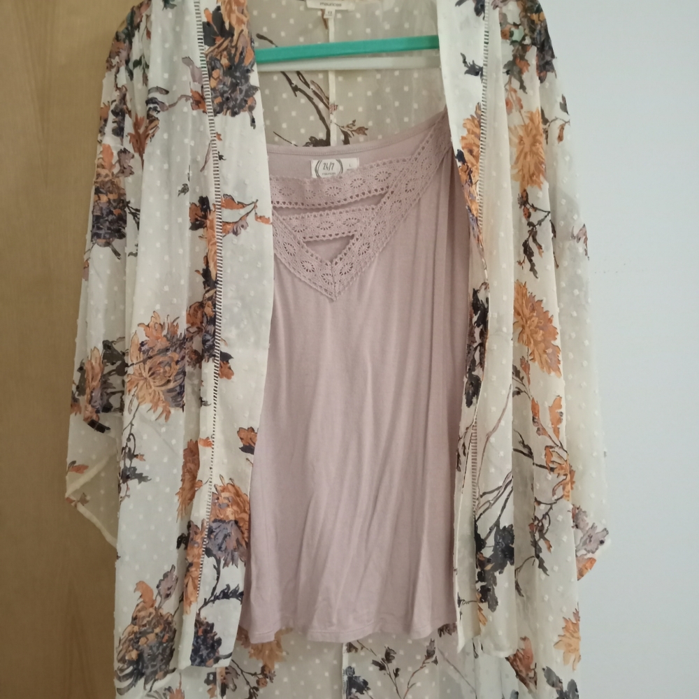 Floral kimono